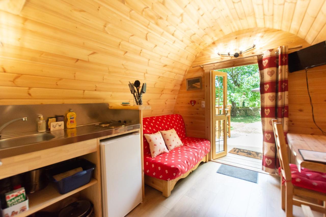 Cabane En Bois Avec Bain Nordique Asnieres-sur-Vegre Exterior foto